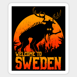 Welcome to Sweden Sticker